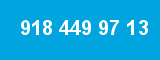 918 449 97 13 918 449 97 13
